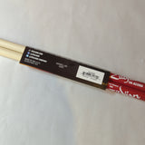 New Zildjian 5A Acorn Red /White Dip Drumsticks
