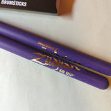New Zildjian 5B Purple /White Dip Drumsticks