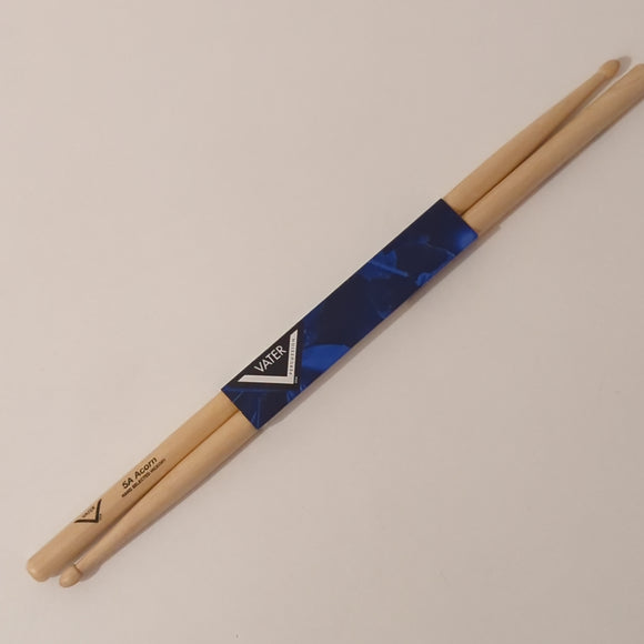 Vater Hickory 5A Acorn Tip Drumsticks (New) VH5AAW