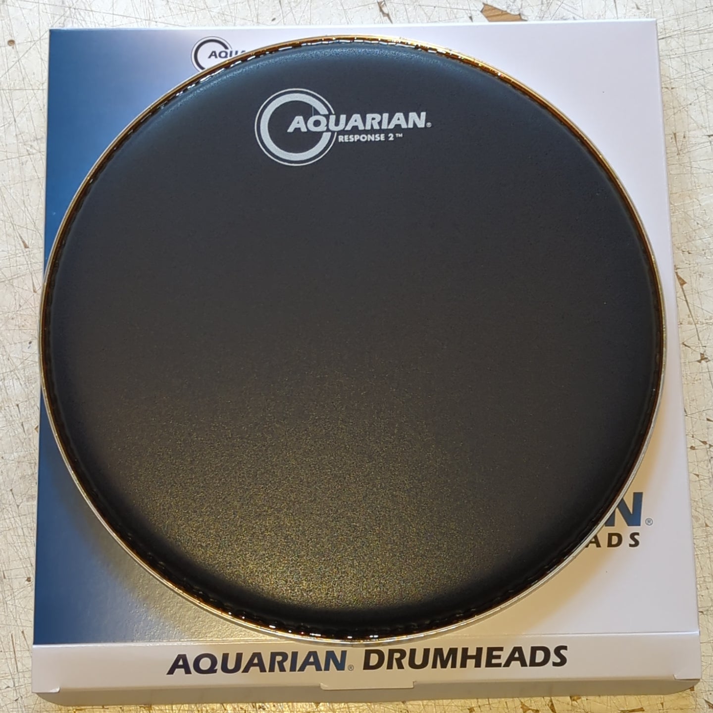 Aquarian Response 2 Coated Black 10" TCRSP2-10BK Heads