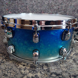 Starclassic Walnut/Birch 14" x 6.5" Snare Drum - Molten Blue Ice Fade Ex-Display WBSS65-MBI