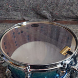 Starclassic Walnut/Birch 14" x 6.5" Snare Drum - Molten Blue Ice Fade Ex-Display WBSS65-MBI