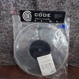 Code Law 15" Single Ply 10mil Clear Drum Head with Dot (NOS)