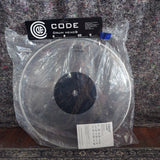Code Law 18" Single Ply 10mil Clear Drum Head with Dot (NOS)