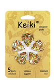 KEIKI Designer Picks "Voodoo Puppet" - 5 pcs KPVP-5 (new)