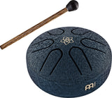 MEINL Sonic Energy Pocket Steel Tongue Drum 3" - A Major/6 Notes/440 Hz - Venus Flower/Navy Blue PSTD2NBVF (new)