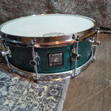 Sonor S-Class 14x5" Green Maple Snare Drum