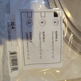 New Aquarian Super 2 Clear S2-A drum head pack toms plus snare head 10,12,14,14.