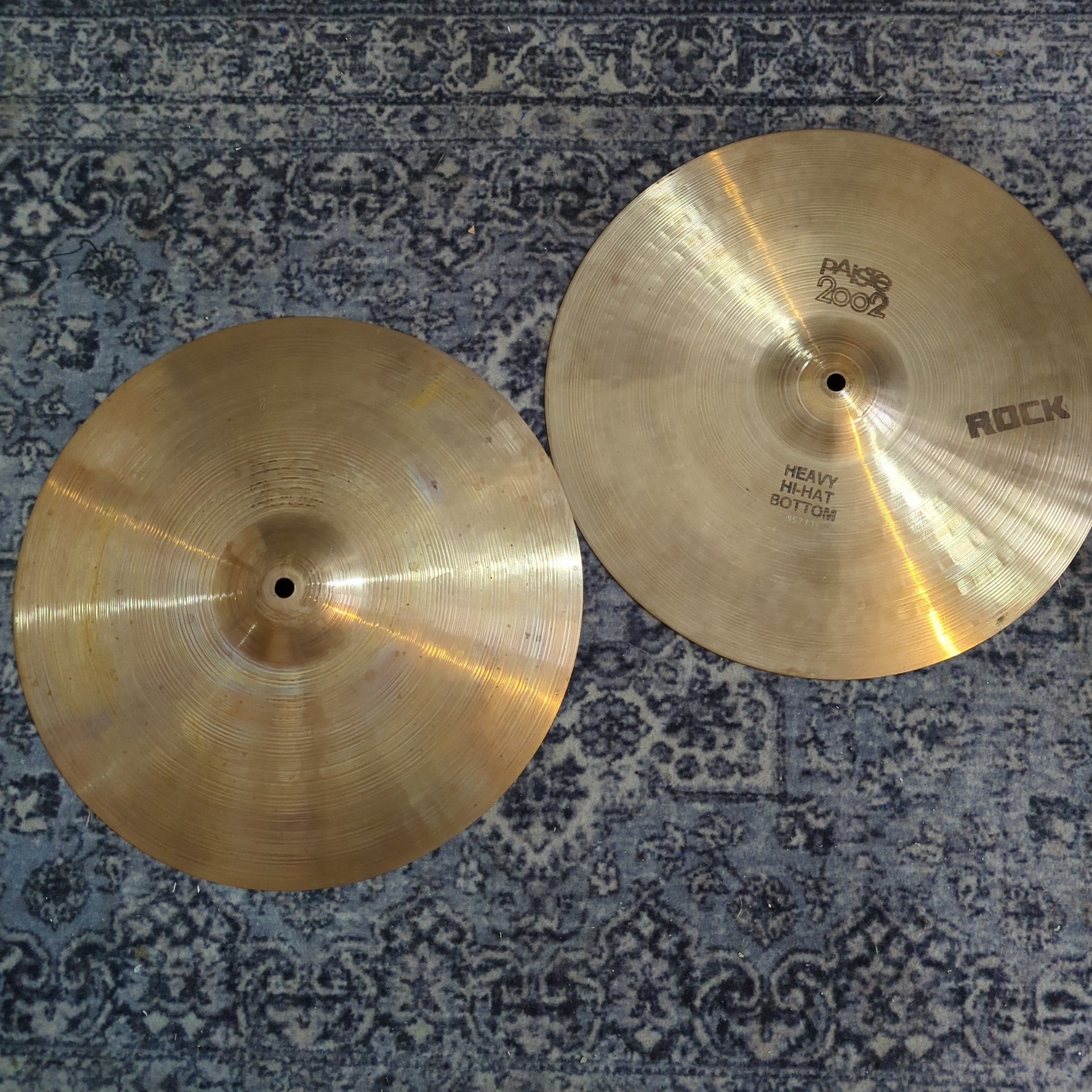 0 Heavy Paiste 1 | Hi-Hat 14-inch Hi PAISTE Cymbals HiHat 