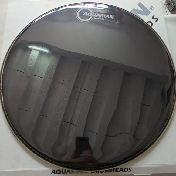 Aquarian Superkick 2 Reflector Black 22” REF22SK Bass Drum Head (new)