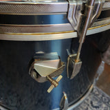Vintage Tama Swingstar Drum Kit in Midnight Blue 22,12,13,16,14