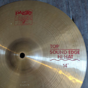Paiste 2002 Sound Edge 14" Hi Hat cymbals