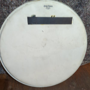 Vintage George Hayman 20" Remo bass drum head
