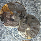 Natal Low Volume Cymbal Set - 14" Hi-Hat & 16" Crash - Natal Cymbal Sets - Bertha Drums Perth Scotland