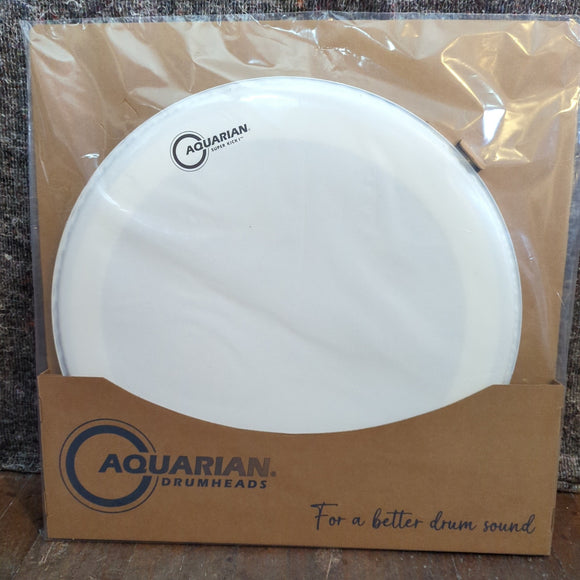 Aquarian Superkick 1 20” TCSKI20 bass drum head (new) - Aquarian Heads - Bertha Drums Perth Scotland