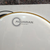 Aquarian Reflector Ice White (Superkick 2) 22” REF22SKW bass drum head (new) - Aquarian Heads - Bertha Drums Perth Scotland