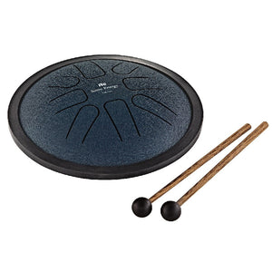 MEINL Sonic Energy Small Steel Tongue Drum 7" - G Minor/8 Notes/440 Hz - Navy Blue SSTD2NB (new)