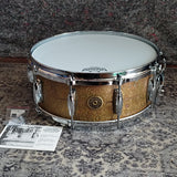 Gretsch Keith Carlock  Brass patina 14"x5.5" Snare Drum 2021