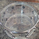 Used Natal Acrylic Clear 14"x8" Snare Drum