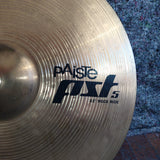 Used Paiste 22" PST5 Rock Ride Cymbal