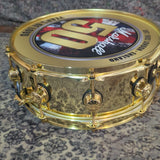 Mint Natal Marshall 50th Anniversary Brass 14"x5.5" Snare Drum Ltd Edition 1 of 50