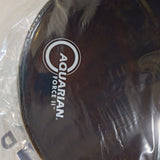 Aquarian 18" Force Bass Black Drumhead (new) FR18BK