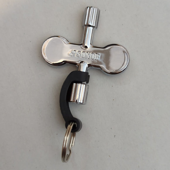 Used Sonor Rotor Double Ended (slotted/square) Drum Key by Sonor