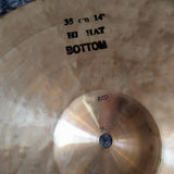 Used Istanbul Agop Mel Lewis 14" Hi Hat Cymbals