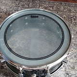 Used Fibes Acrylic Smokie 14"x5.5" Snare Drum 1990s