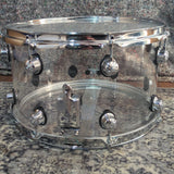 Used Natal Acrylic Clear 14"x8" Snare Drum