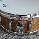 Mint Gretsch Keith Carlock Signature Natural Patina Brass 14"x5.5" Snare Drum