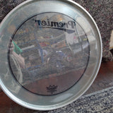 Used Premier Branded Remo 22" Powerstroke Bass Drum Head