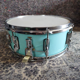 Used Turquoise Sparkle Premier 14" x 5.5" Snare Drum