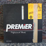 NOS Premier PD1 Clear Drum Head Pack 12,13,16 Toms and 14 Coated Heavy Snare Head