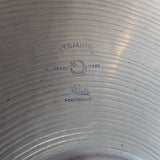 Vintage Paiste Stambul 20" Cymbal (crazy keyhole)