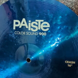 Paiste 900 blue colorsound 16" Crash Cymbal