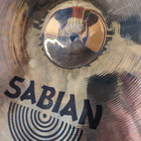 Used Sabian HH Cymbal Set "Performance" 14" HiHat, 16" Crash, 20" Ride, Case