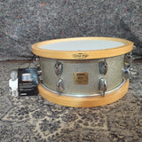 Yamaha Billy Cobham Maple/Silver Sparkle Snare Drum