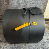 Used Hardcase HN16B Wheeled Black 16" Bass Drum Case