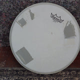 Used Remo Ambassador Coated 12" Drum Head with Tape Marks