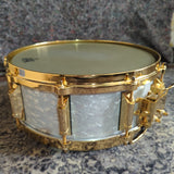 Used Remo Louie Bellson sig. snare WMP Gold 14"x5.5" Snare Drum No. 114/1000