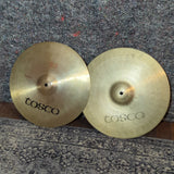 Tosco (UFIP) 15" Italian Hi Hat Cymbals