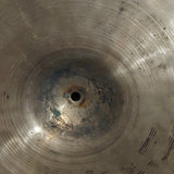 Vintage Italian Cymbal 14" pre 40s by the look of it. Bottom Hi Hat / heavy crash