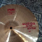 Paiste 2002 Soundedge 14" Hi Hat cymbals