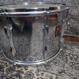 Vintage Premier Chrome over Wood Wrap 14" x 9.5" Tom Drum