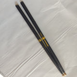 <p>Promark active grip rebound 5a sticks. With the wee rubber bands and in good condition but a few dents but there's plenty 