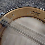 Premier 2034 (?) Brass 14" x 4" Piccolo with Die Cast Hoops and Flo Beam Mechanism