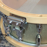 Mint Yamaha Billy Cobham Signature Maple Silver Sparkle 14" x 6" Snare Drum ASD1460BC