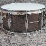 Mint Ludwig Black Beauty Hand hammered 14x6.5" Snare Drum
