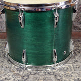 Remo Mastertouch Venwood Emerald Green 14"x12" Tom / Floor Tom - New?! NOS